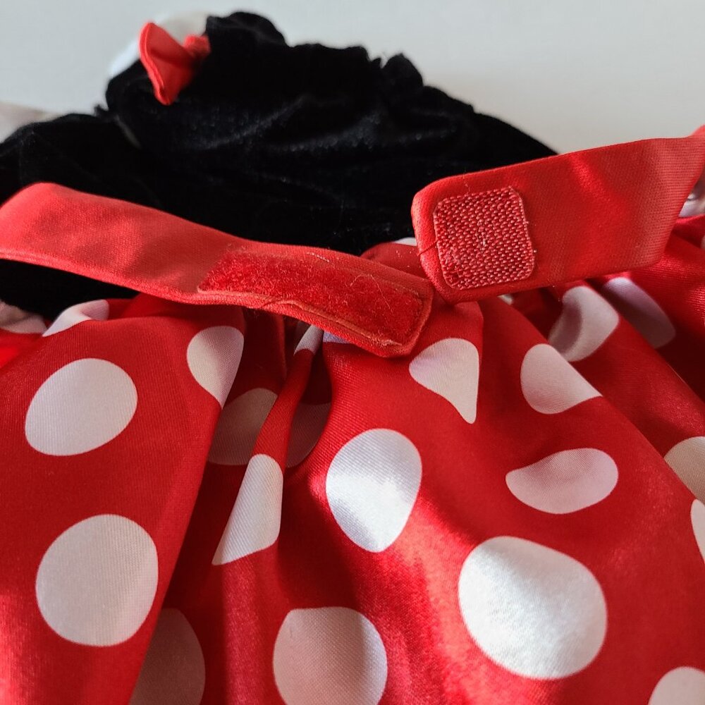 BABY DISNEY MINNIE MOUSE DRESS COSTUME - POLKA DOT- SIZE 12- 18 MONTHS - Picture 10 of 11